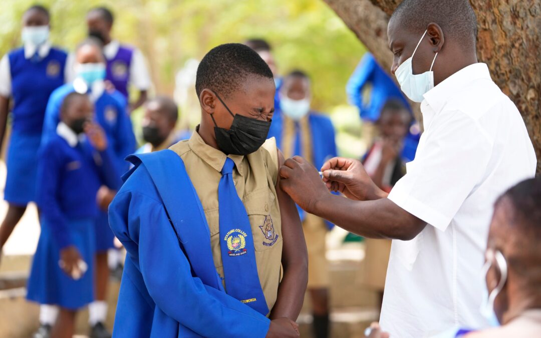 Zimbabwe renews COVID vaccination drive, targets schoolkids