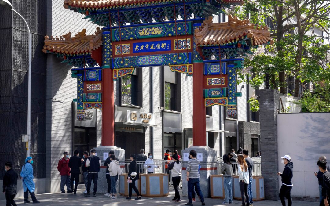 Beijing enforces mass COVID testing, closes neighborhoods
