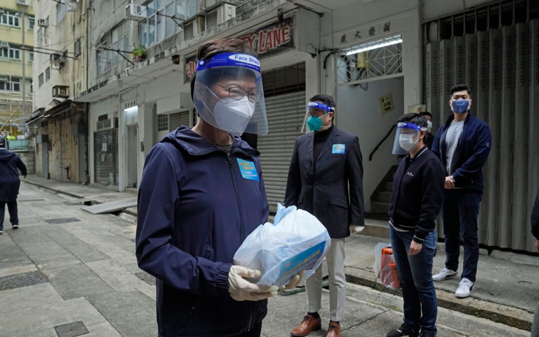 Hong Kong urges testing, Shanghai struggles under lockdown