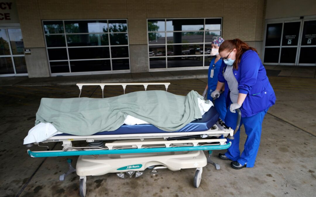 COVID-19, overdoses pushed US to highest death total ever
