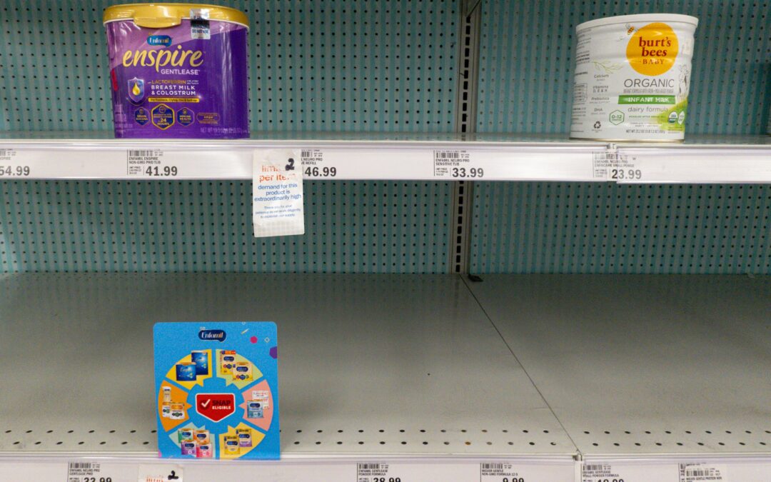 Many baby formula plants weren’t inspected because of COVID