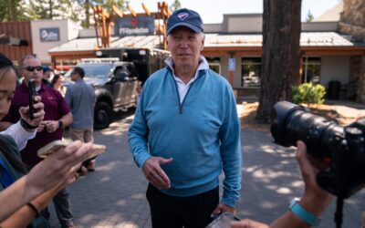 President Joe Biden says he will request more funding for a new coronavirus vaccine